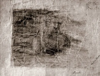 Anchieta Writing the Poem to the Virgin Study